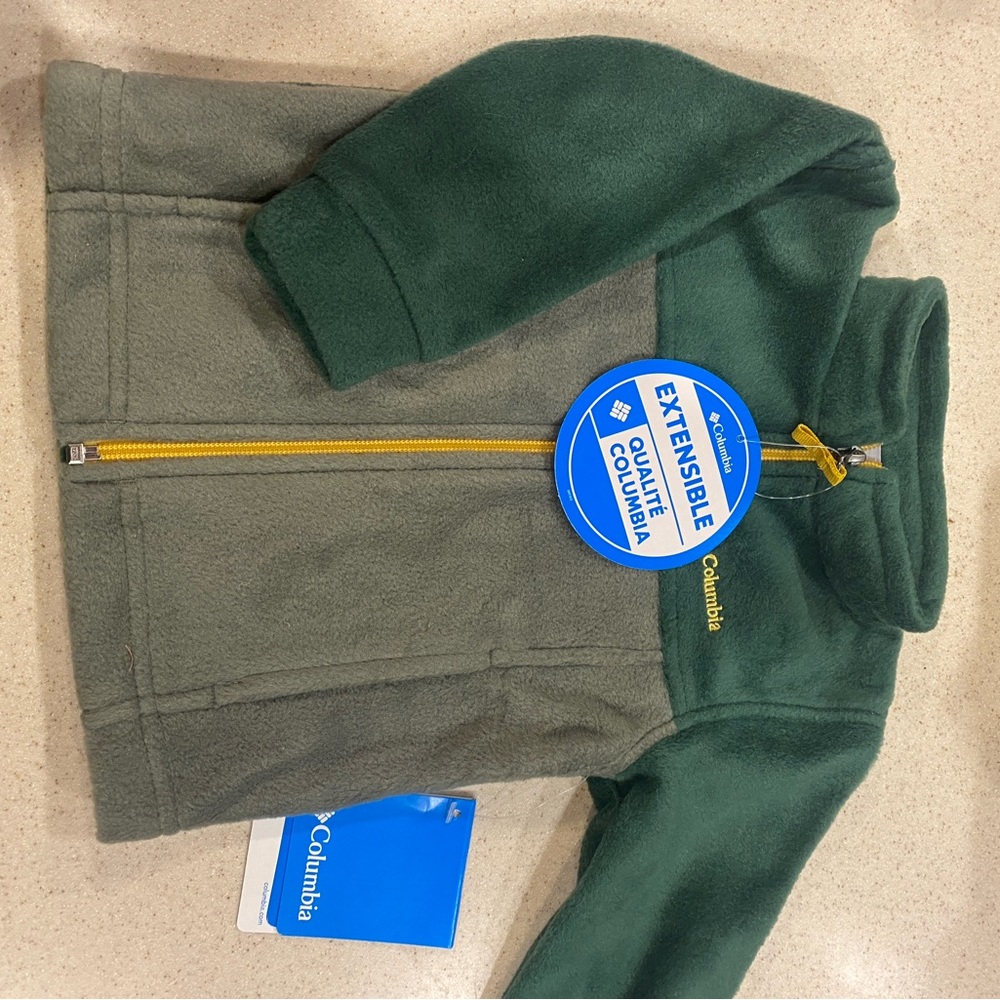 Columbia Baby Boy fleece Jacket 12-18 months NWT